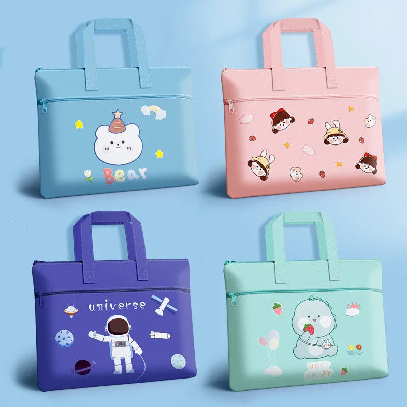 Cartoon Print Portable Thermal Multipurpose/Lunch Bag –