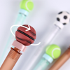 Sports Ball Rotating Spinner Pen