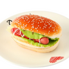 Hamburger Fridge Magnet