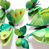 Decorative 3D Butterfly Magnets for Fridge - 12 Pcs