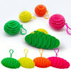 Stretchy Worm Stress Relief Fidget Toy Keychain