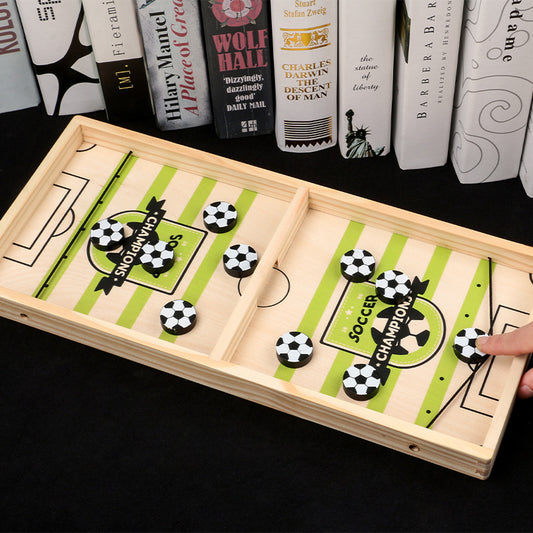 Wooden Table Slingshot Football Board Game – Fun for All Ages!