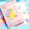 Multilayer A4 Expandable Wallet File Folder