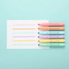 🖌️ Pastel Macaron Highlighter Pens - Set of 6 ✨