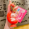 Cartoon Spring Rocker Shake Hug Keychain