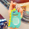 Multi-functional Dinosaur Calculator Keychain