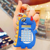 Multi-functional Dinosaur Calculator Keychain