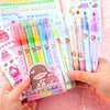 KIKI & NINI Double Sided Pastel Highlighters - Set of 12