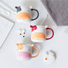 3D Cute Cow Ceramic Mug