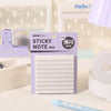 Transparent Frosted Flash Post-it Sticky Notes