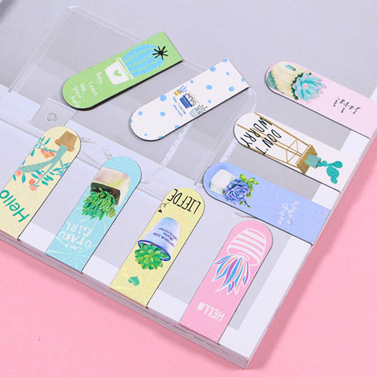 Cartoon Magnetic Bookmarks Pack of 6