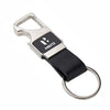 Stylish Anti-Lost Keychain: Leather & Metal