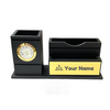 Personalized: Multi-Function Wooden Desk Organizer