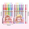 KIKI & NINI Double Sided Pastel Highlighters - Set of 12