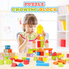 Wooden Building Blocks for Kids – Educational Toy Set