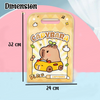 Capybara A4 Document File Folder - 12 Slots