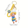 Creative Silicone Anime Keychain