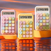 Candy Colored Mechanical Calculator