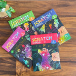 Kids' Painting Fun Scratch Cards 8 Sheets