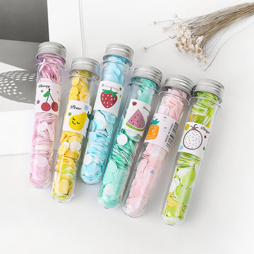 Fruit Tube Shape Paper Soap with Fragrance