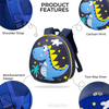 3D Dino Cute Eggshell Backpack