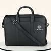 Sleek Leather Laptop Shoulder Bag