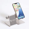 Custom Silver Desk Stand: Elevate Your Workspace