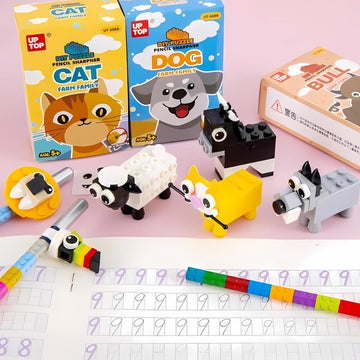 DIY Animals Puzzle Pencil Sharpener