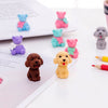 Animal Bear & Dog Eraser Set 5 pcs