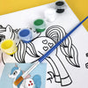 Animal DIY Pre Printed Canvas Painting Set