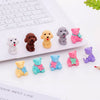 Animal Bear & Dog Eraser Set 5 pcs