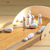 Wooden Mini Bowling Spill Game