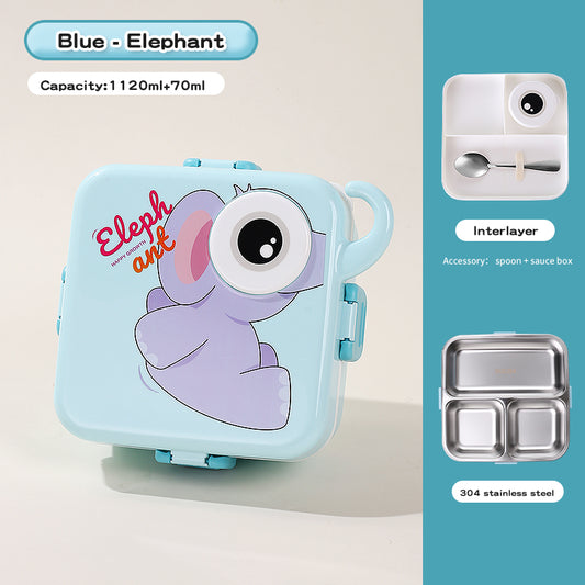 Carnival Stainless Steel Lunch Box - Baby Elephant