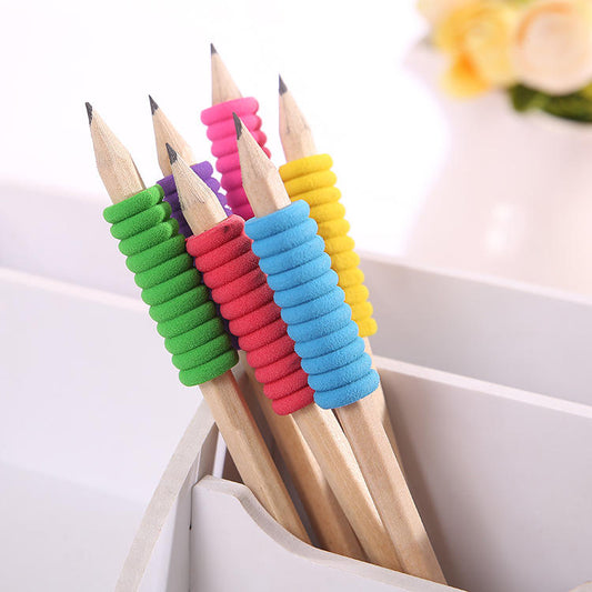 Pencil Set with Soft Finger Grips - 6 pcs