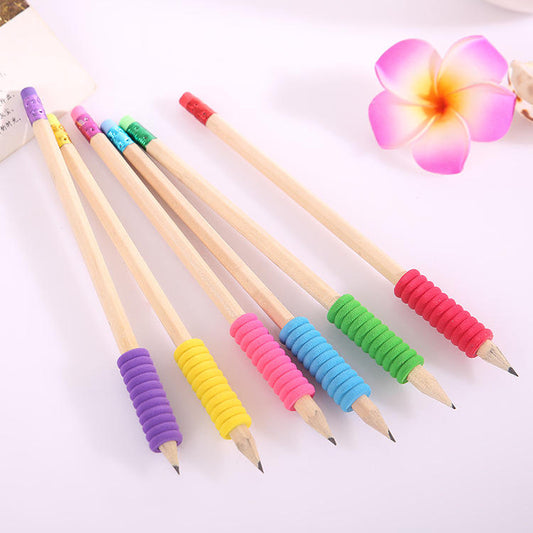 Pencil Set with Soft Finger Grips - 6 pcs