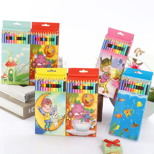 🎨 Vibrant Color Pencil Set – 12 pcs