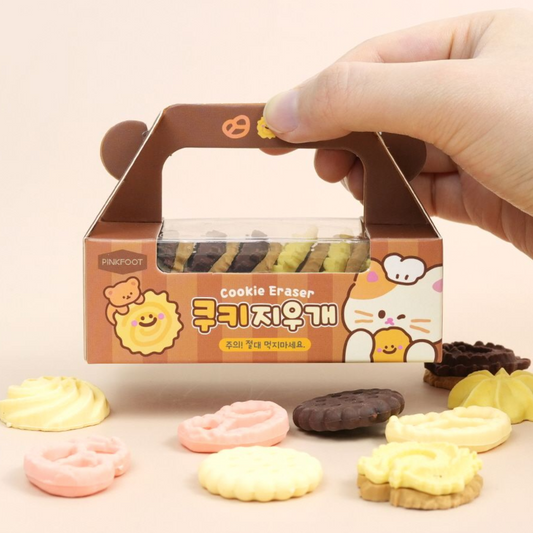 Cookie Shaped Cute Erasers