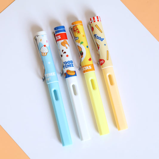 Foodie Fast-Food Fountain Pen Set!