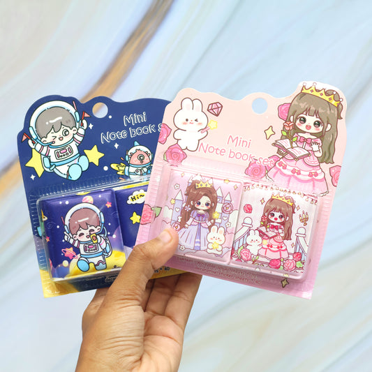 Mini Pocket Diaries - Set of 2 Pcs