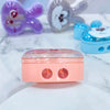 Bunny Shaped Dual Hole Pencil Sharpener