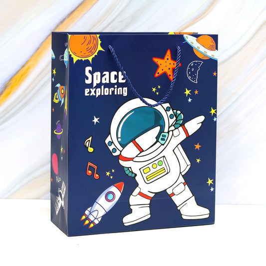 Premium Space Exploring Theme Bag - Perfect for Presenting Gifts