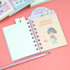 Cute Girls Weekend Spiral Mini Diary