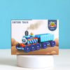 Cartoon Train DIY Building Block Toy