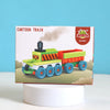 Cartoon Train DIY Building Block Toy