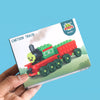 Cartoon Train DIY Building Block Toy