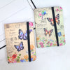 Vintage Butterfly Art Pocket Diary