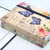 Vintage Butterfly Art Pocket Diary