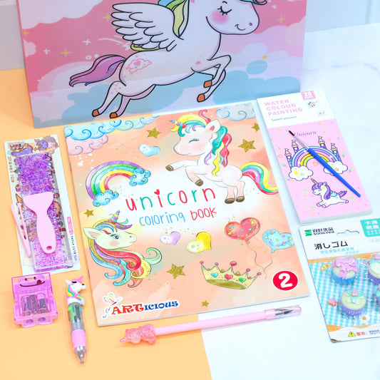 Unicorn Dreams Sparkling Creativity Hamper