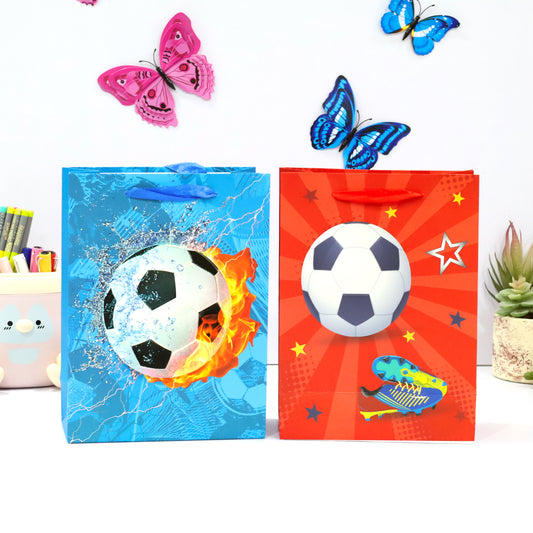 Perfect Goal: Football Theme Paper Gift Bag ⚽🏆