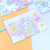 A4 Unicorn Zipper File Folder Bag